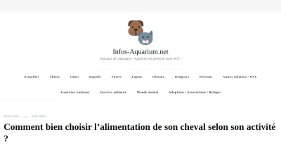 Infos-Aquarium