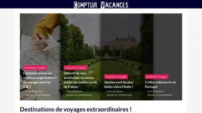 Comptoir des Vacances