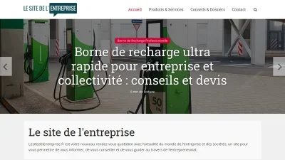 Le Site de l'Entreprise