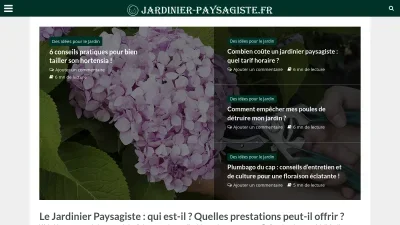 Jardinier-paysagiste.fr