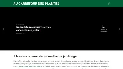 Aucarrefourdesplantes.com