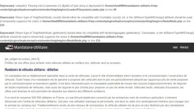 Mandataire-utilitaire.fr