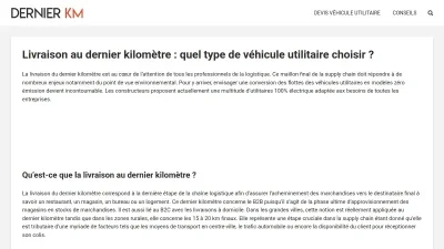 Dernier-km.fr