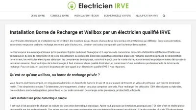 Electricien-irve.fr