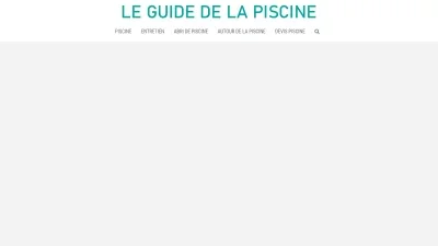 Le Guide des Piscines