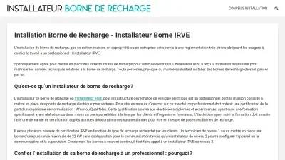 Installateur-borne.fr