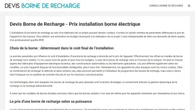 Devis-borne.fr