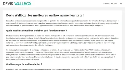 Devis-wallbox.com