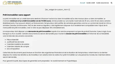 Pret-immobilier-sans-apport.fr