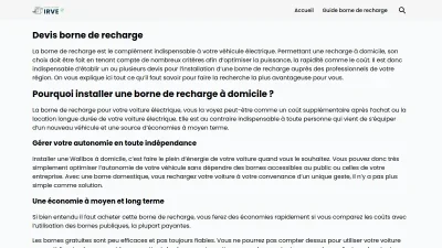 Devis-borne-de-recharge.com