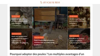 Unepouleaujardin.fr